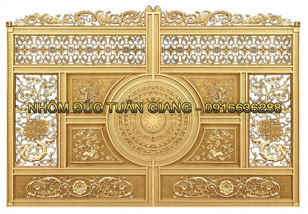 Cổng Nhôm Đúc - Độ Bền Đỉnh Cao, Bất Bại Trải Nghiệm Thời Gian