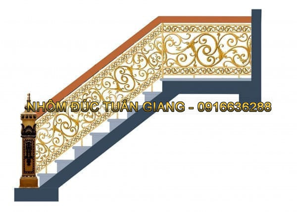 Cầu Thang Nhôm Đúc Tại Hà Nội: Đẳng Cấp, Sang Trọng Cho Không Gian Nội Thất Hiện Đại